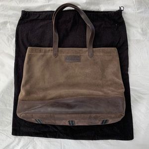 Leather Sorel Shoulder Tote Bag